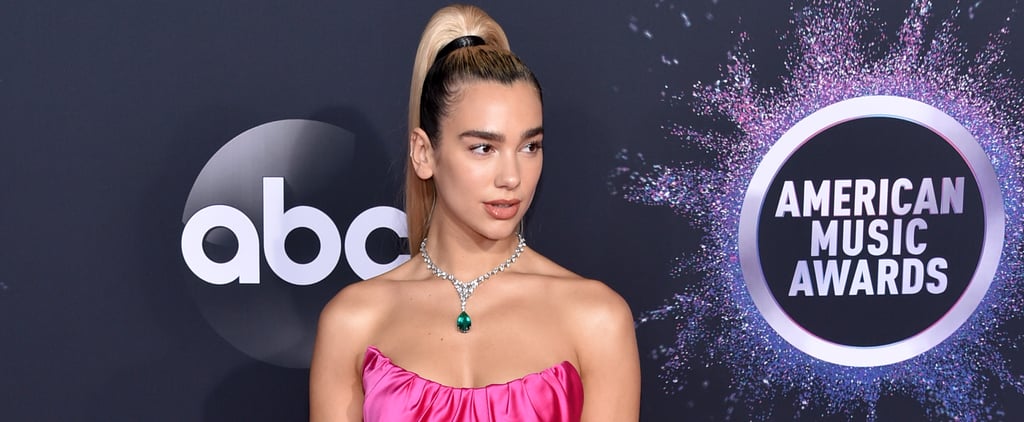 Dua Lipa's Pink Dress at the American Music Awards 2019
