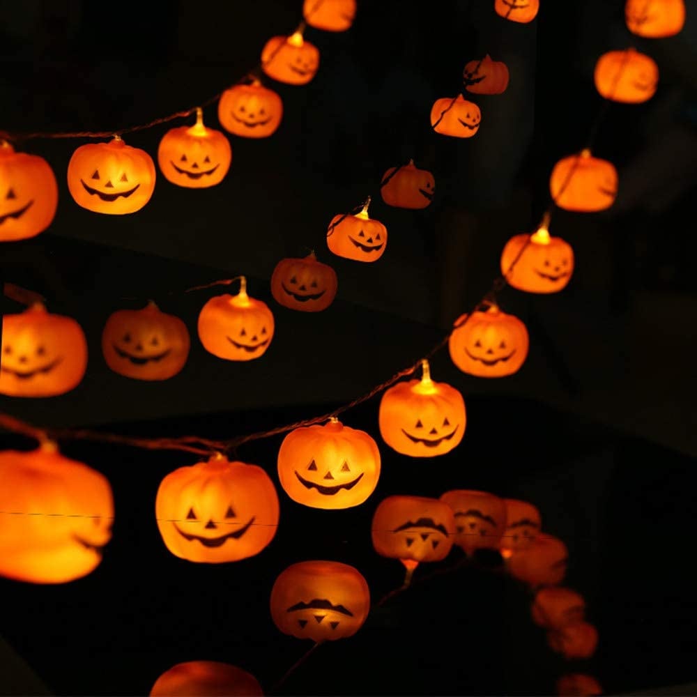 Kailedi LED Pumpkin Halloween String Lights