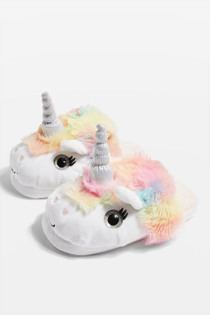 Topshop Unicorn Slippers
