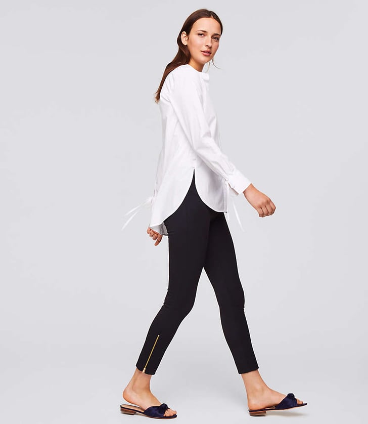 Loft Petite Leggings in Ankle Zip Bi 