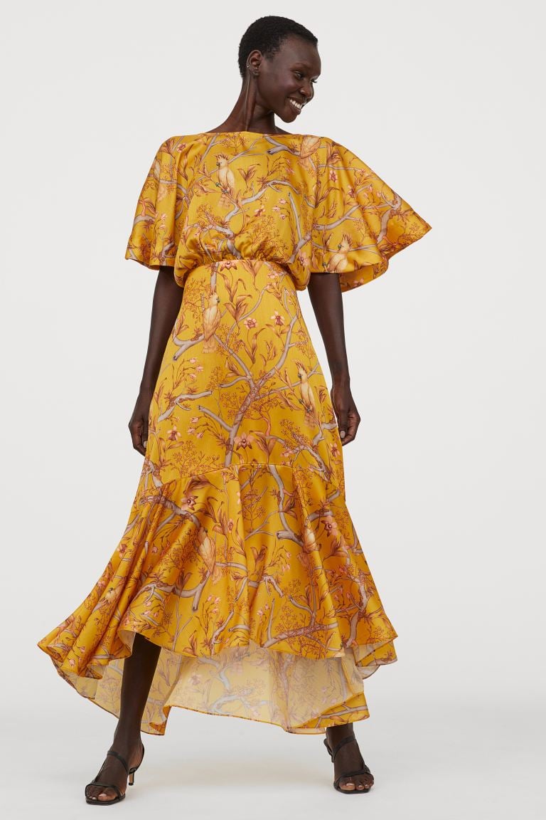 Johanna Ortiz x H&M Crinkled Satin Dress