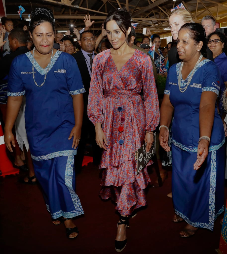 Meghan Markle's Visit to Fiji Market