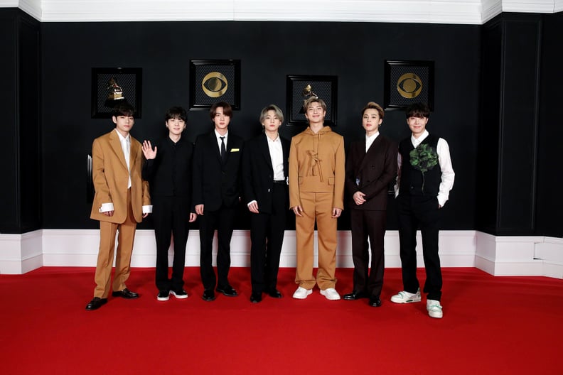 BTS at the 2021 Grammy Awards