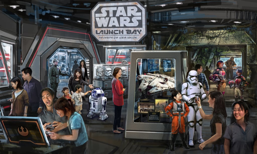 Star Wars Launch Bay Rendering