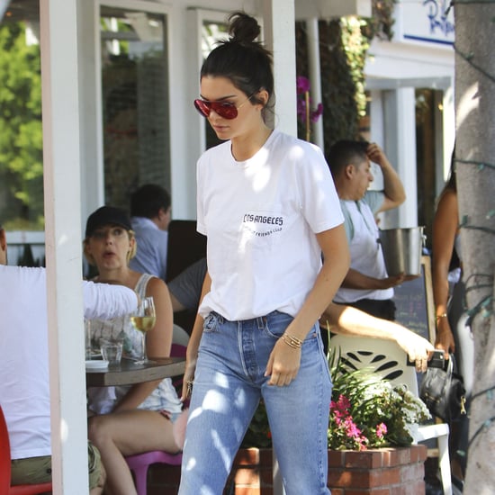 Kendall Jenner Wears Colored Sunglasses