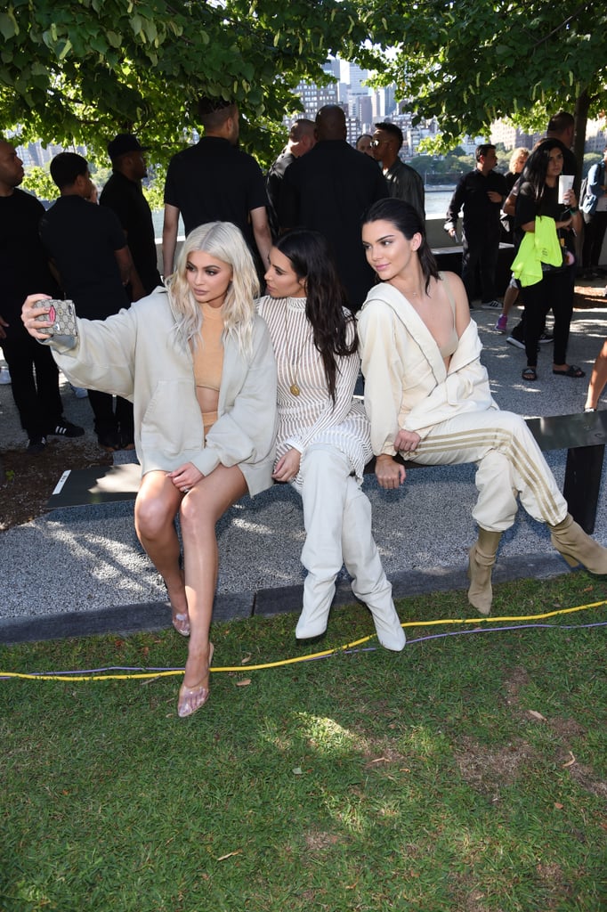 The Kardashian-Jenners at Kanye West's NYC Fashion Show 2016