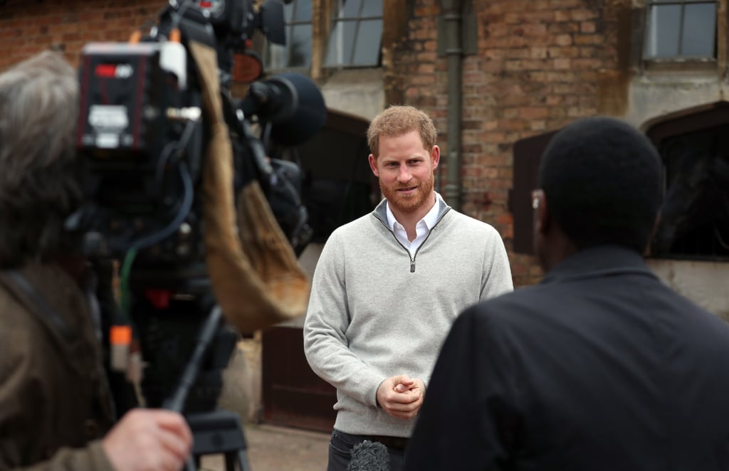 Prince Harry Announcing the Birth of His First Child Video