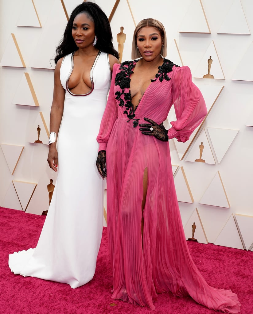 See Serena and Venus Williams's Gowns at the 2022 Oscars