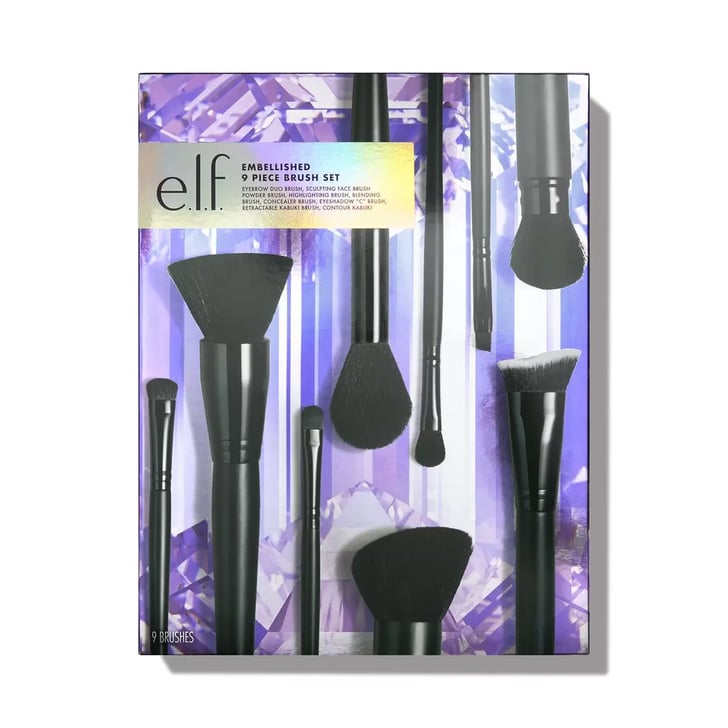 e.l.f. Cosmetics Embellished 9Piece Brush Set e.l.f. Cosmetics New