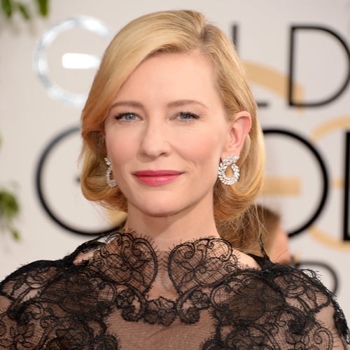 Cate Blanchett's Hair and Makeup at Golden Globes 2014