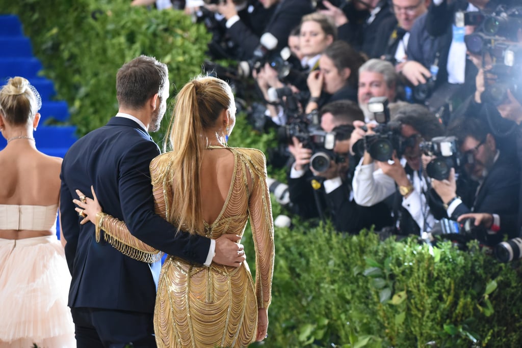 Ryan Reynolds and Blake Lively at the 2017 Met Gala