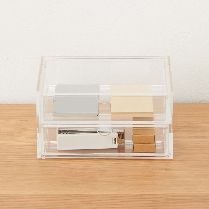 Muji Acrylic Storage W/ Drawers