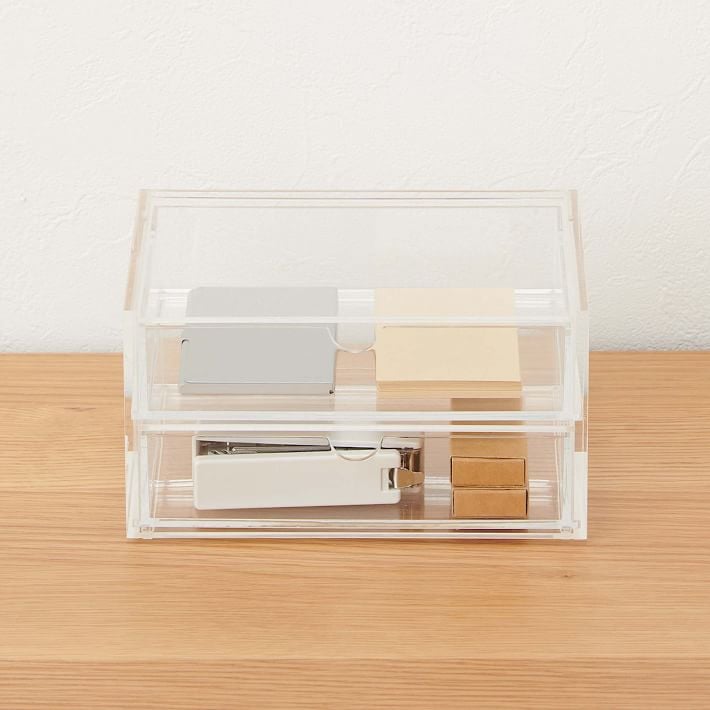 Muji Acrylic Storage With Drawers Best Home Organisers From West Elm