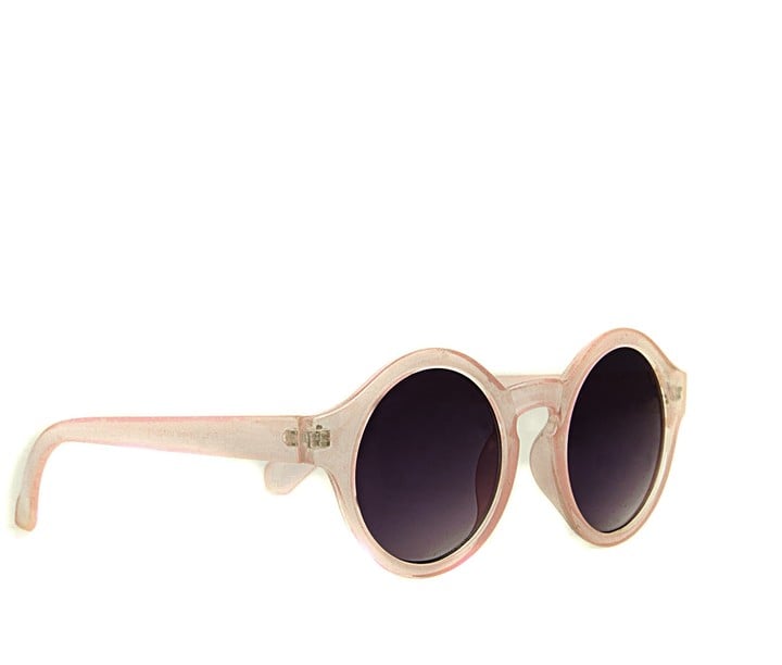 Missguided Kezia Circle Sunglasses in Nude ($16)