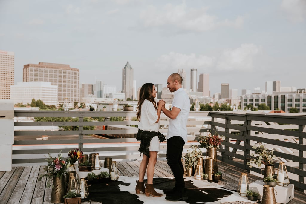 Rooftop Proposal in Atlanta