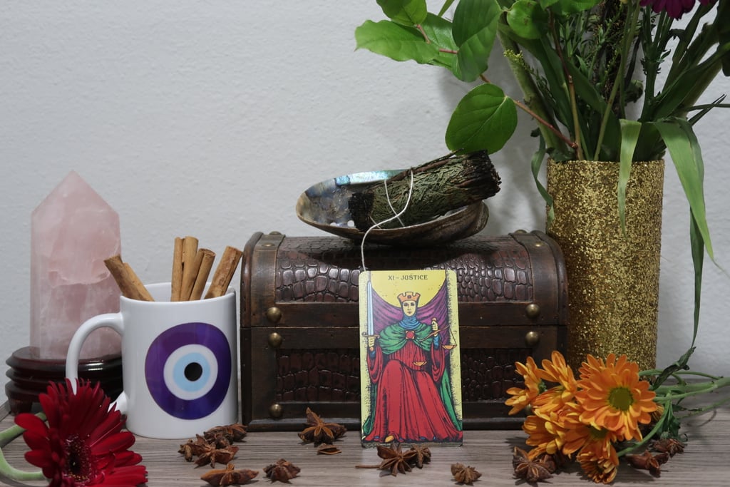 Pisces or Pisces Rising: The Justice Card