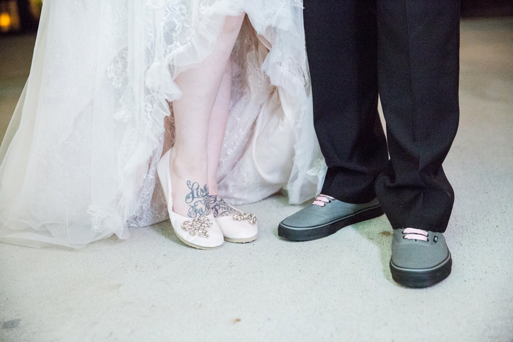 Feminine Pink and Silver Wedding