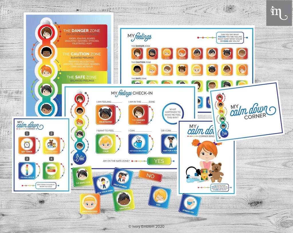 Feelings Thermometer Poster Bundle
