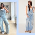 I Tried Free People's Barrel Denim Overalls and I Can't Go Back to Regular Jeans