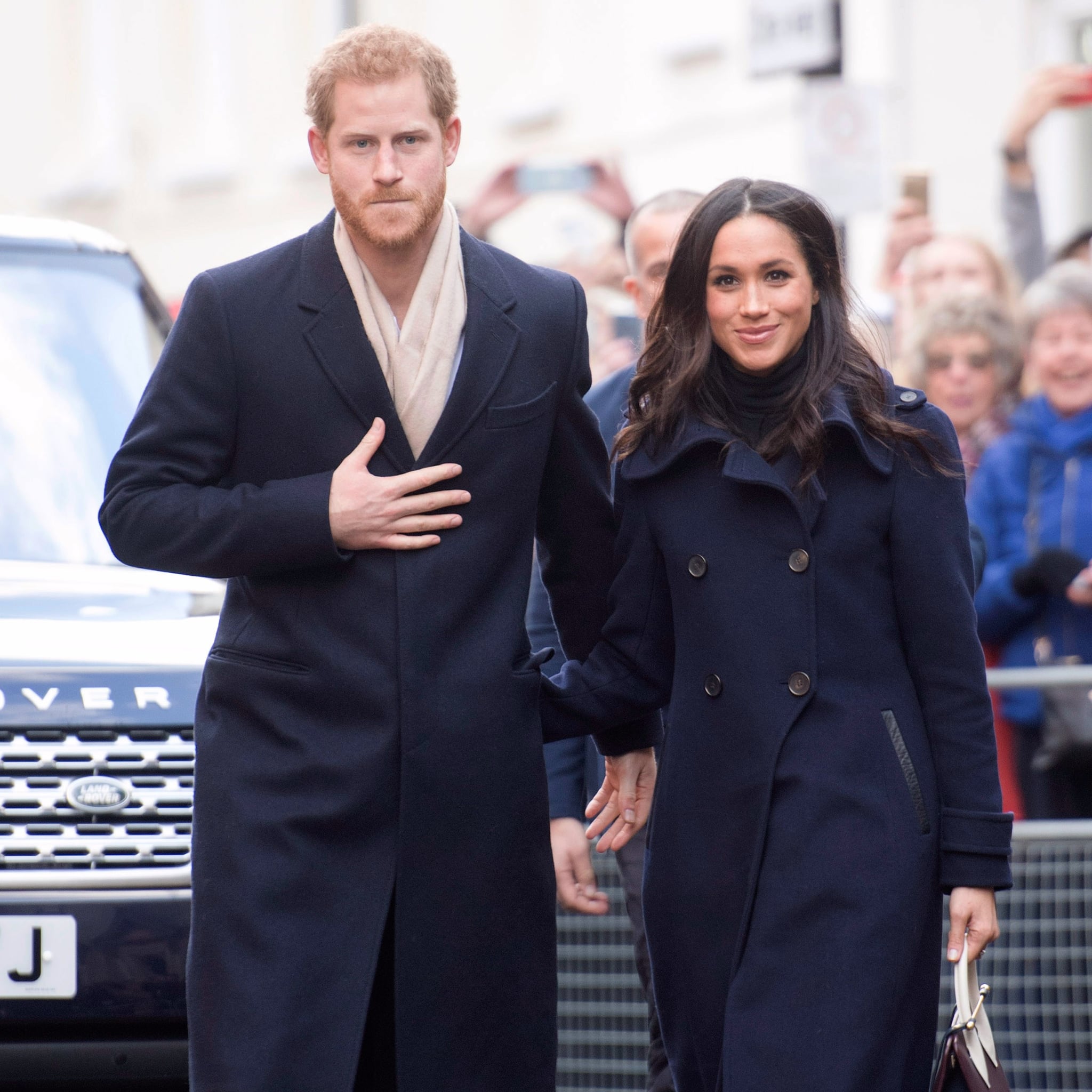 meghan navy coat