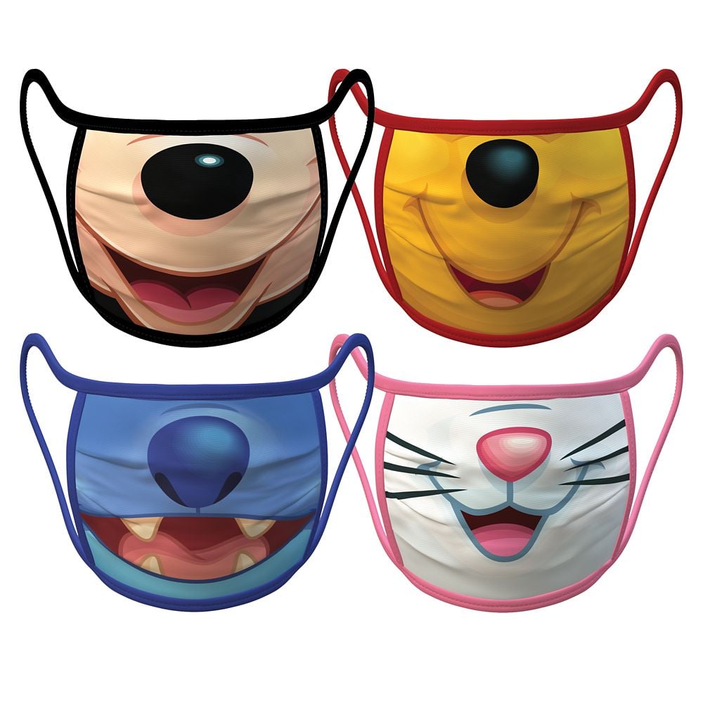 Disney Character Cloth Face Masks in Large