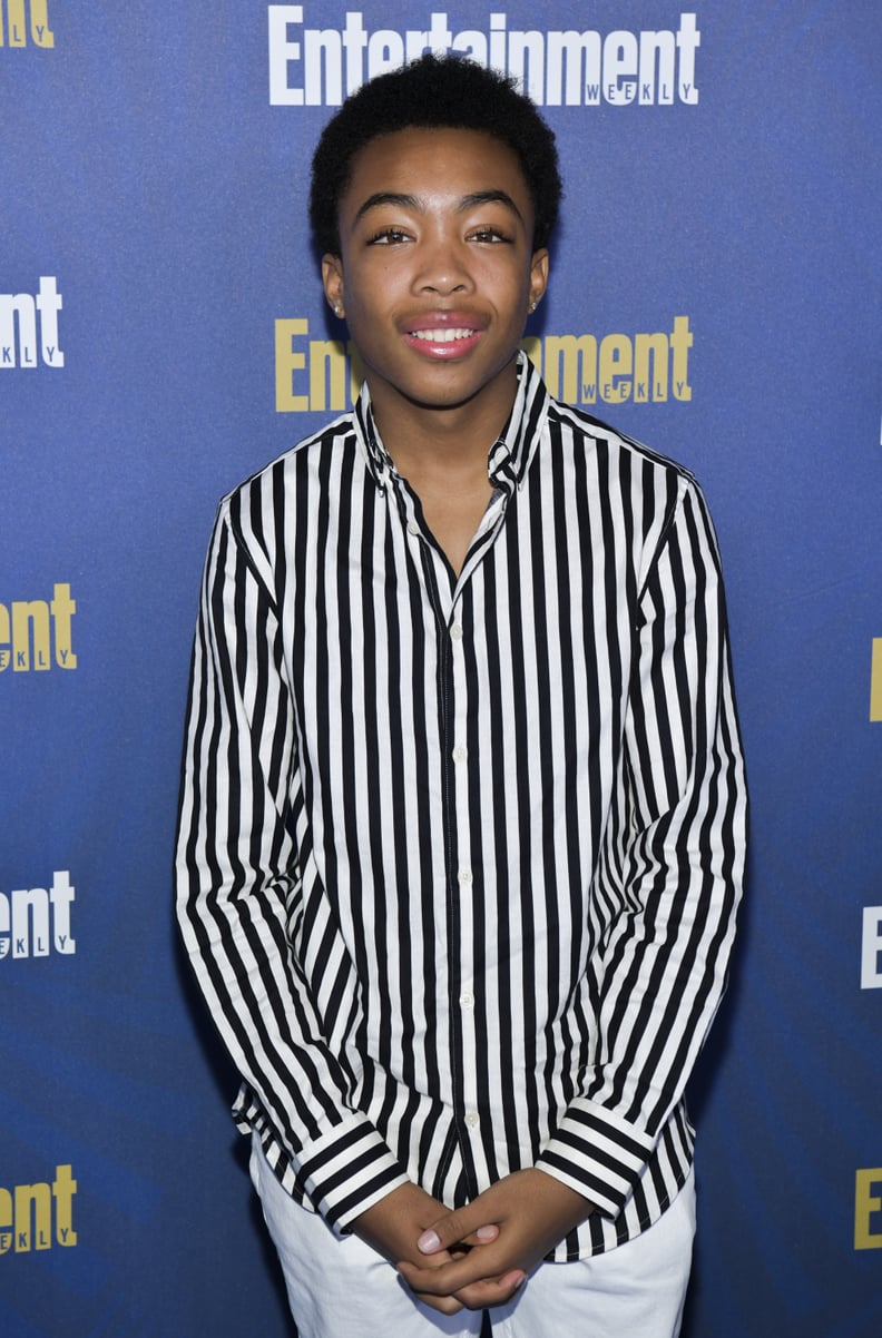 Asante Blackk at EW's 2020 SAG Awards Preparty