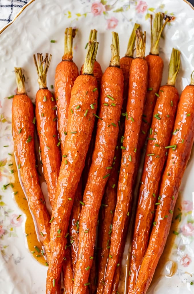 Honey Glazed Carrots With Ginger