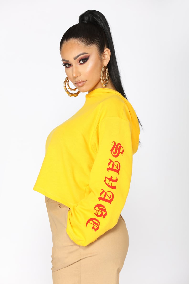 Fashion Nova Slogan Hoodie