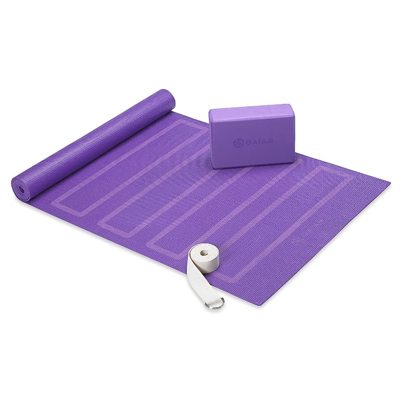 Gaiam Beginner's Yoga Starter Kit Set