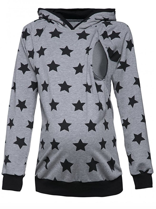 Happy Mama Maternity Nursing Hoodie