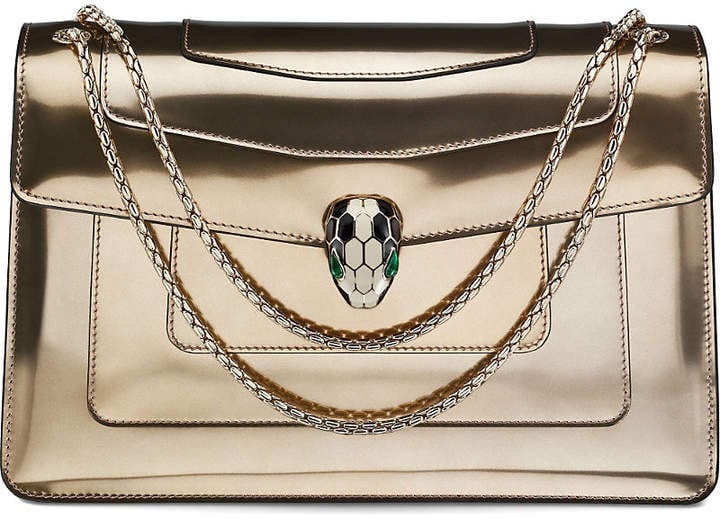 Bvlgari Serpenti Forever Leather Shoulder Bag