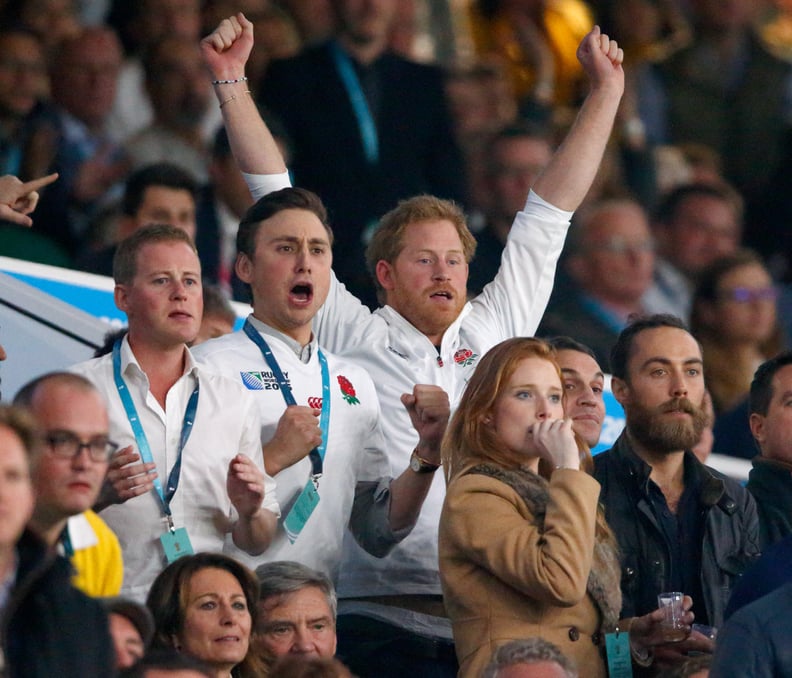 When Harry Got Excited at the Rugby World Cup