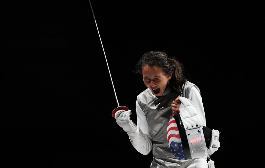 See Lee Kiefer Make History With Olympic Gold Fencing Win