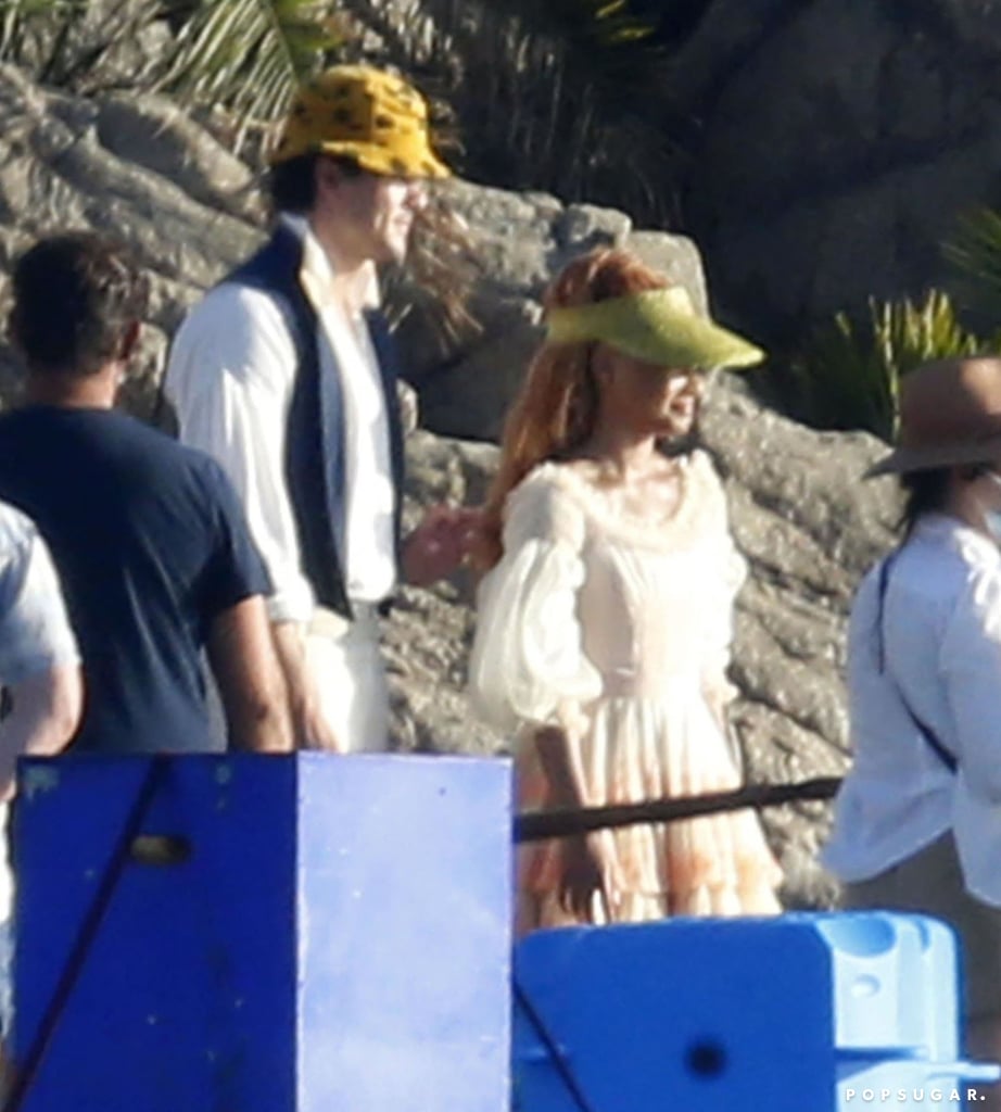 See Halle Bailey as Ariel on Set of the Little Mermaid Movie
