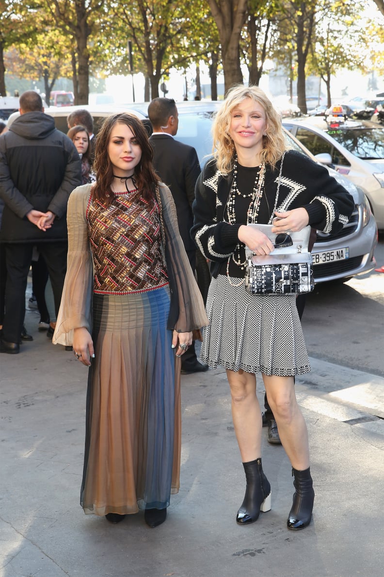 Courtney Love Came With Her Daughter, Frances Bean Cobain