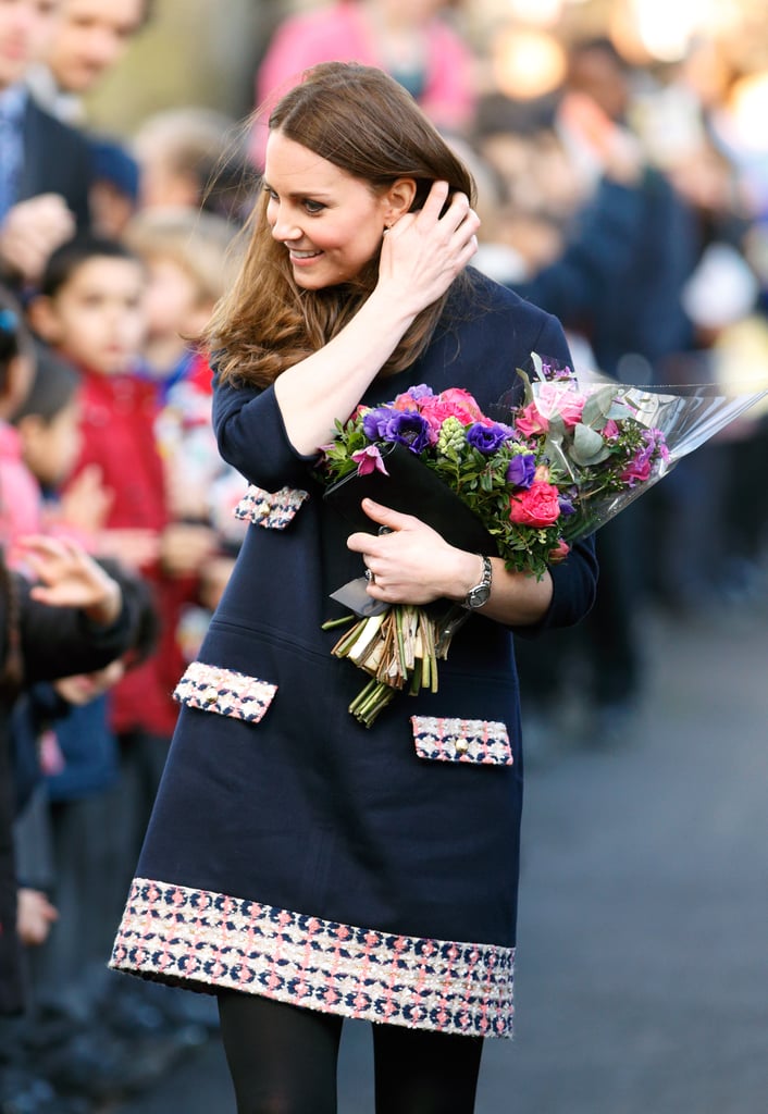 Kate made her first official appearance of the New Year on Jan. 15, when she opened the Clore Art Room at Barlby Primary School in London.