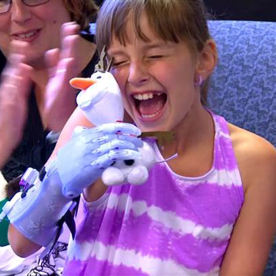 Little Girl Gets Frozen Prosthetic Arm