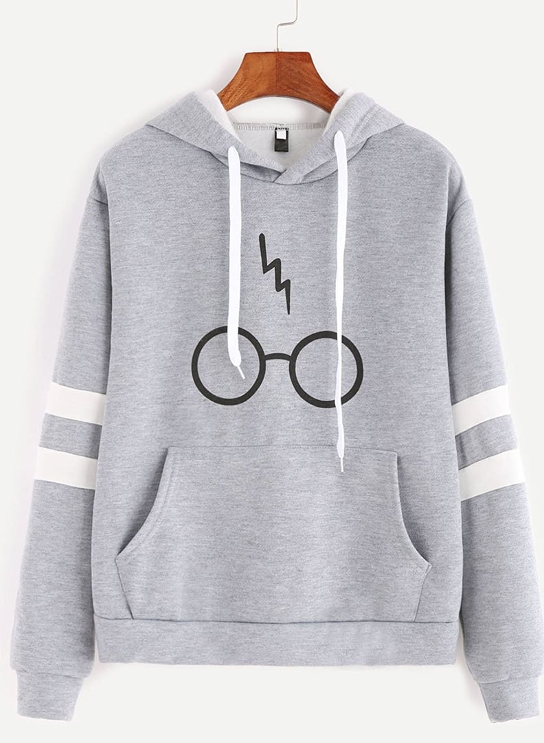 Minetom Harry Potter Glasses Hoodie
