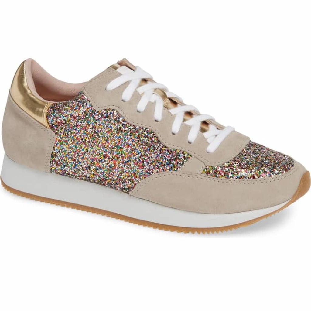 Kate Spade New York Glitter Sneakers | POPSUGAR Fashion