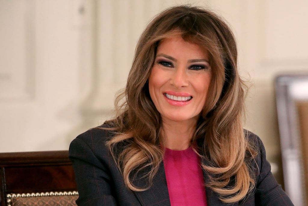 Melania Trump Calvin Klein Skirt Suit