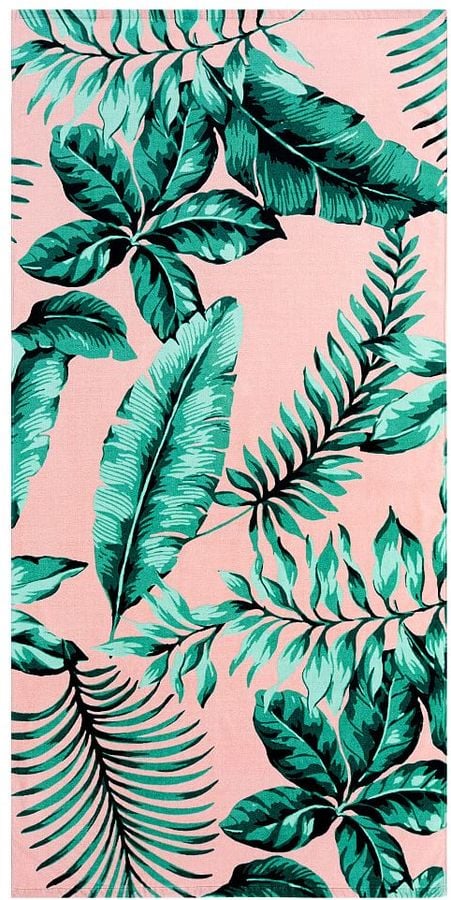 Palm Leaf Beach Towel