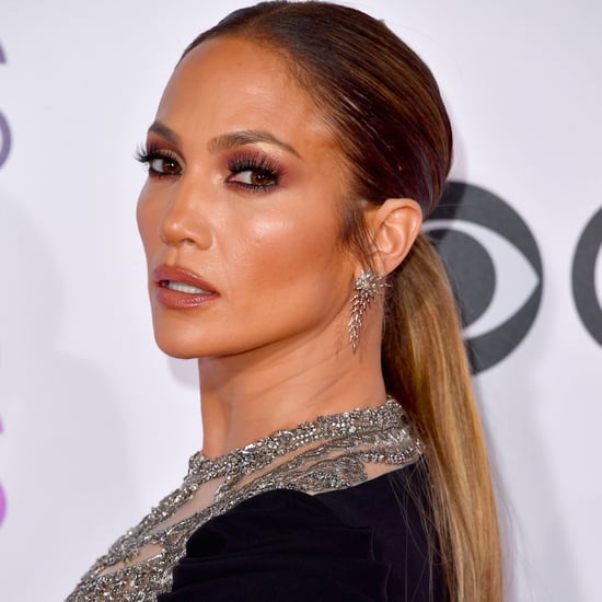 Jennifer Lopez Hair, Makeup at People's Choice Awards 2017