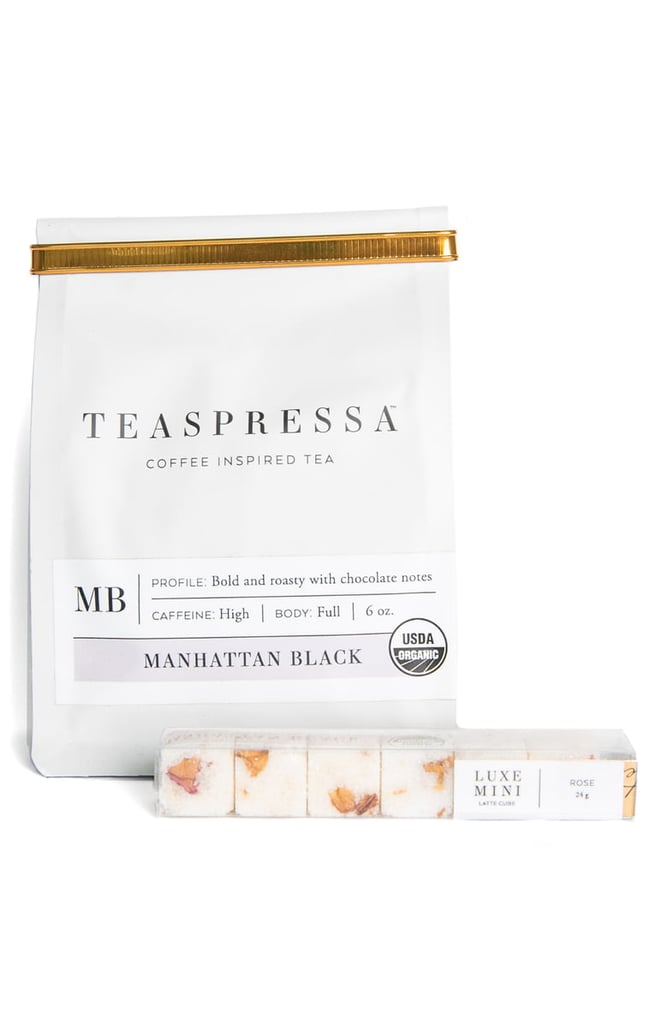 Teaspressa Manhattan Black Loose Tea & Rose Luxe Sugar Cube Set