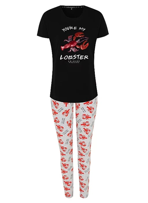 Friends TV Series Lobster Sequin Pyjamas