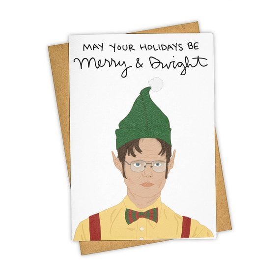 Merry & Dwight Greeting Card