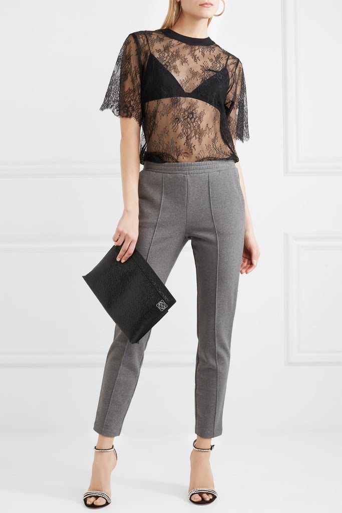 T by Alexander Wang French CottonTerry Track Pants Kylie Jenner's