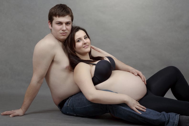 Need a great idea for a maternity photo shoot?