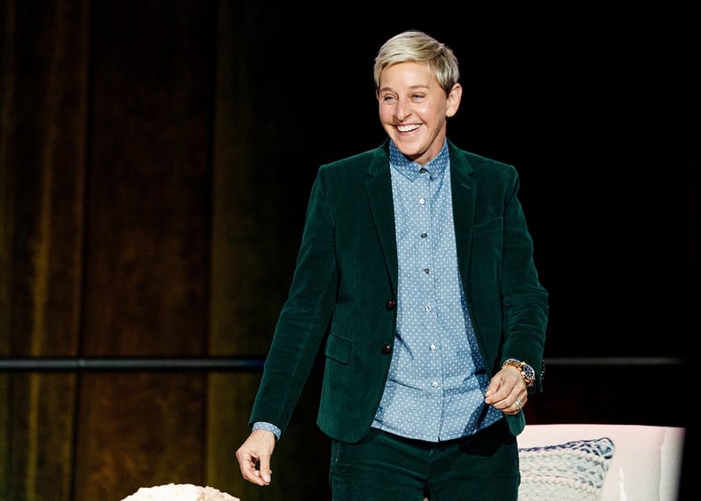 VANCOUVER, BC - OCTOBER 19:  Comedian Ellen DeGeneres seen onstage during 