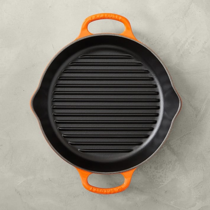 Le Creuset Enameled Cast Iron Round Grill Pan