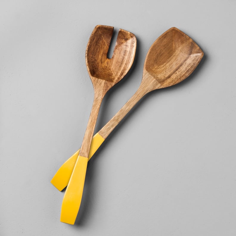 Hearth & Hand With Magnolia Acacia Salad Servers